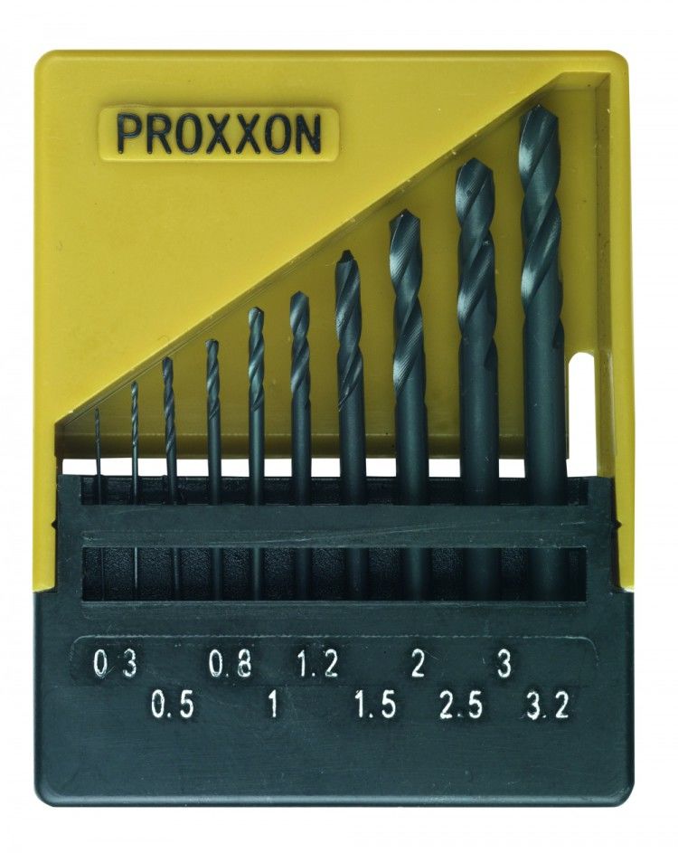 Set brocas PROXXON 0.5-3.2mm (10 pcs)